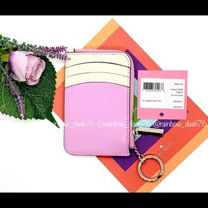 Katespade margaux zip card holder